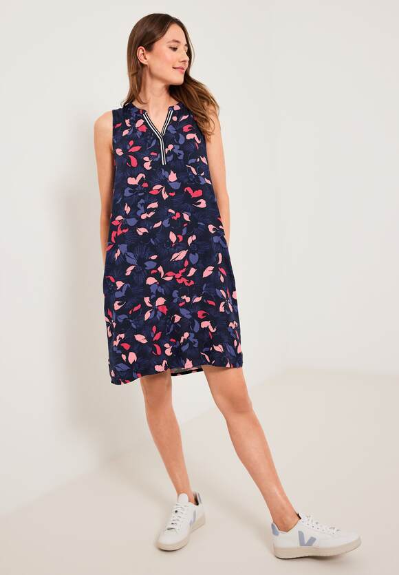 - Kleid Online-Shop Deep CECIL | mit CECIL Blue Damen Blumenprint