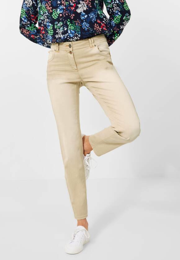 CECIL Casual Fit Hose in Inch 32 Damen - Style Gesa - Dark Raffia Beige |  CECIL Online-Shop