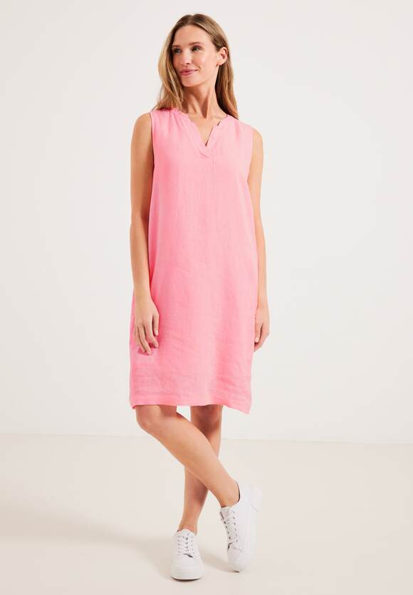 CECIL Leinen Kleid Damen - Soft Neon Pink | CECIL Online-Shop