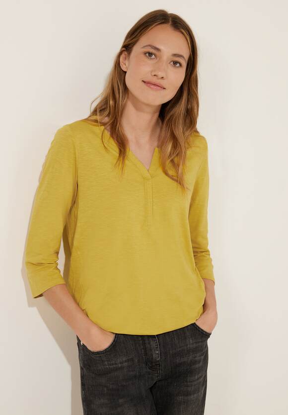 CECIL Tunikashirt in Online-Shop Damen Yellow Unifarbe | CECIL Golden 