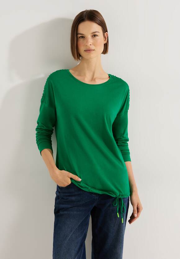 Online-Shop Green - Damen mit Details | CECIL Shirt Easy CECIL Smock