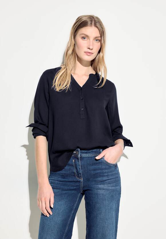 CECIL in Damen Unifarbe | Online-Shop CECIL Blue Bluse Deep -