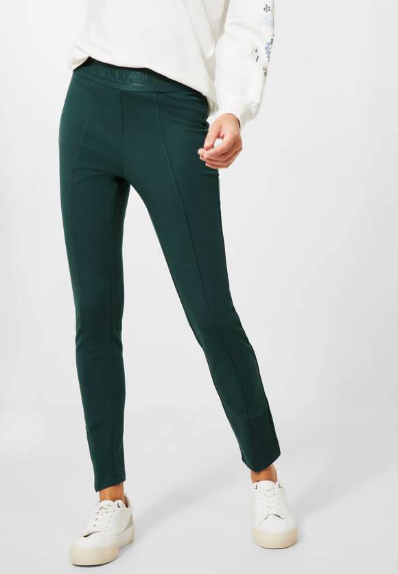CECIL Slim Fit Hose Style Green in Online-Shop CECIL - Inch Damen 28 Vicky - Ponderosa Pine 