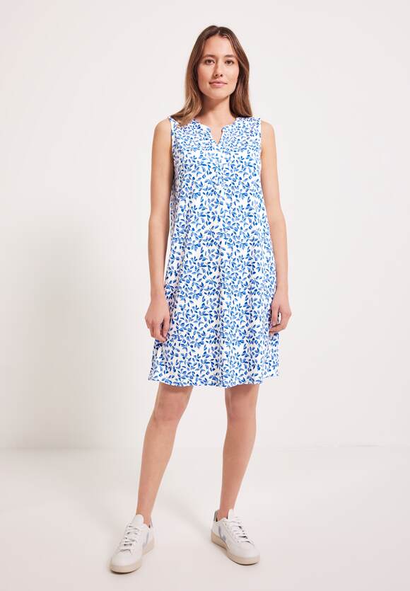 CECIL Minimalprint Jersey Kleid Damen - Vanilla White | CECIL Online-Shop