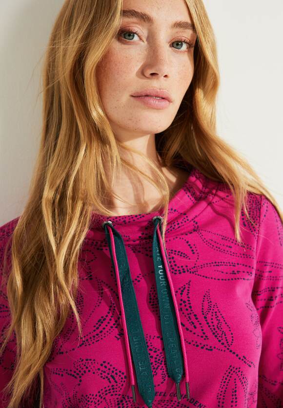 CECIL Damenshirt mit Blumenprint Damen - Cool Pink | CECIL Online-Shop