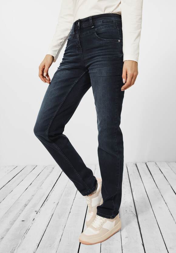 CECIL Slim Fit Jeans Damen - Style Toronto - Blue Black Washed | CECIL  Online-Shop