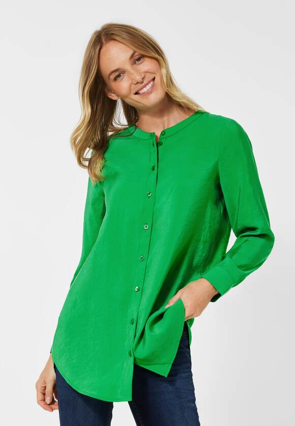CECIL Longbluse in Green Unifarbe Radiant CECIL Damen | - Online-Shop