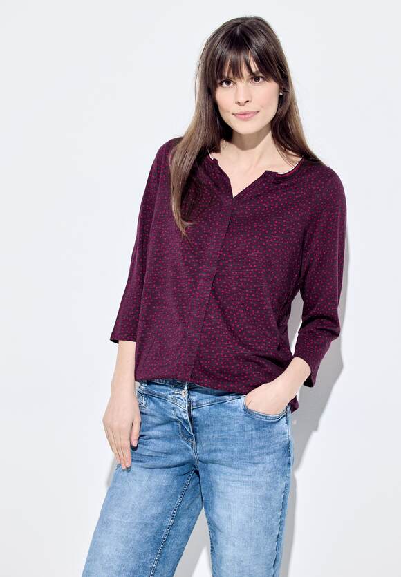 CECIL Shirt im Tunikastyle Damen - Deep Berry | CECIL Online-Shop
