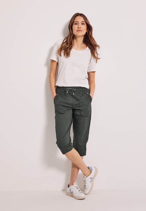 CECIL Papertouch Casual Fit CECIL Style - | Hose Easy - Damen Chelsea Khaki Online-Shop