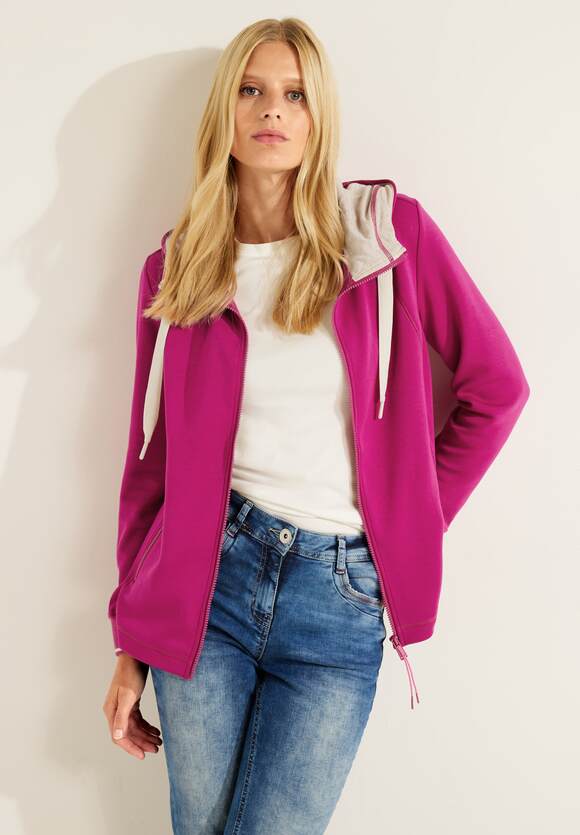CECIL Sportive Pink | Cool Damen - Online-Shop Sweatjacke CECIL