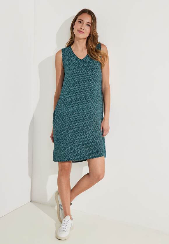 Kleid Damen Online-Shop CECIL Lake Green - | Minimalprint CECIL Deep