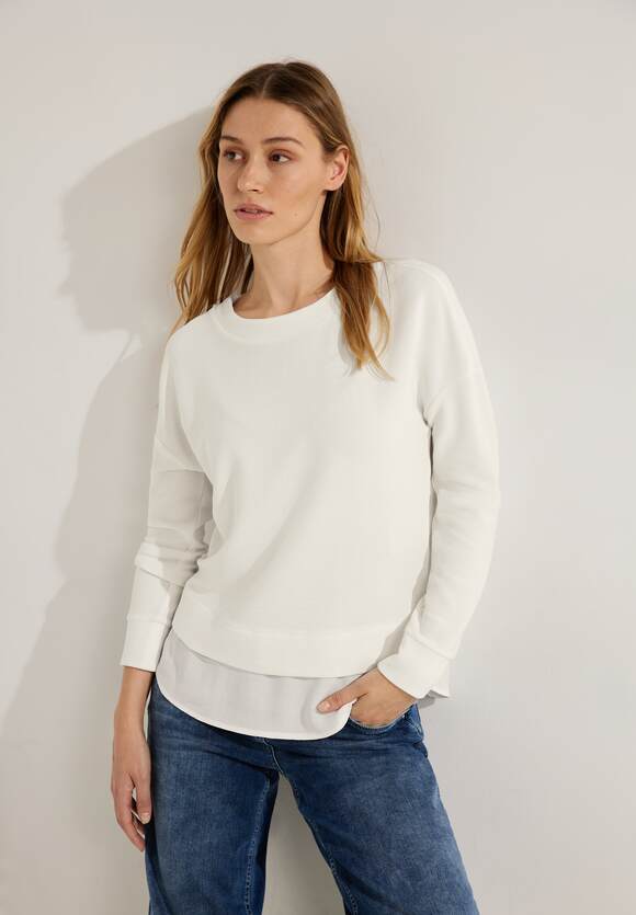 CECIL 2 in White 1 CECIL Online-Shop - Damen Shirt | Ottoman Vanilla