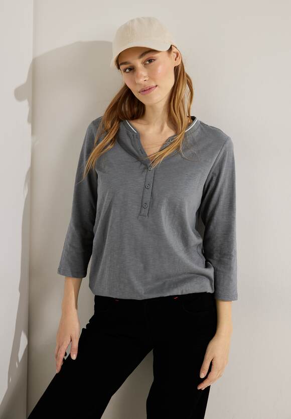 CECIL Shirt im Tunika Grey Graphite Light | Style Online-Shop CECIL Damen 