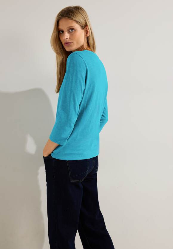 Damen Blue Shirt Style Tunika Online-Shop im CECIL Aqua Pool CECIL - |