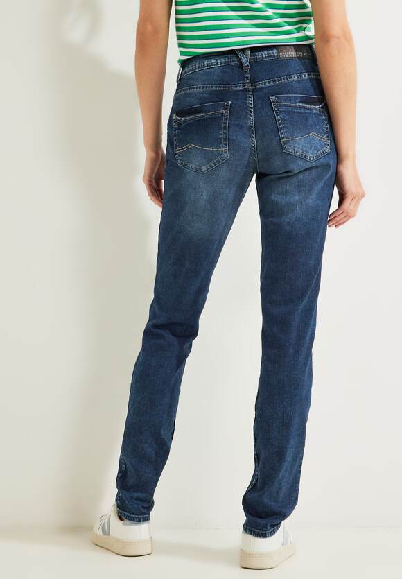 CECIL Loose fit jeans Dames Style Online-Shop Authentic Wash - - CECIL Mid | Scarlett Blue