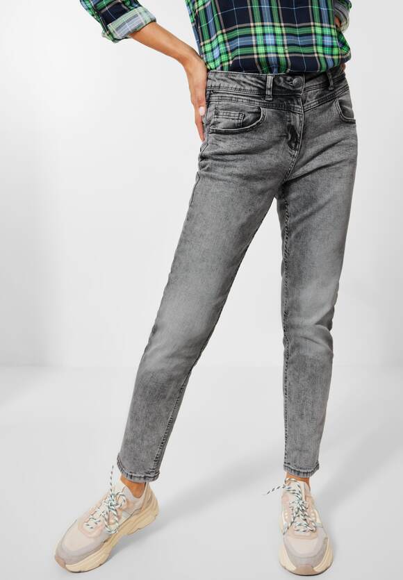 Mode Jeans 7/8 Jeans Adagio 7\/8 Jeans hellgrau Casual-Look 