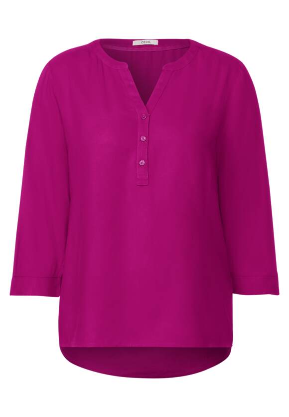 CECIL Viskose Bluse in Unifarbe Damen - Cool Pink | CECIL Online-Shop