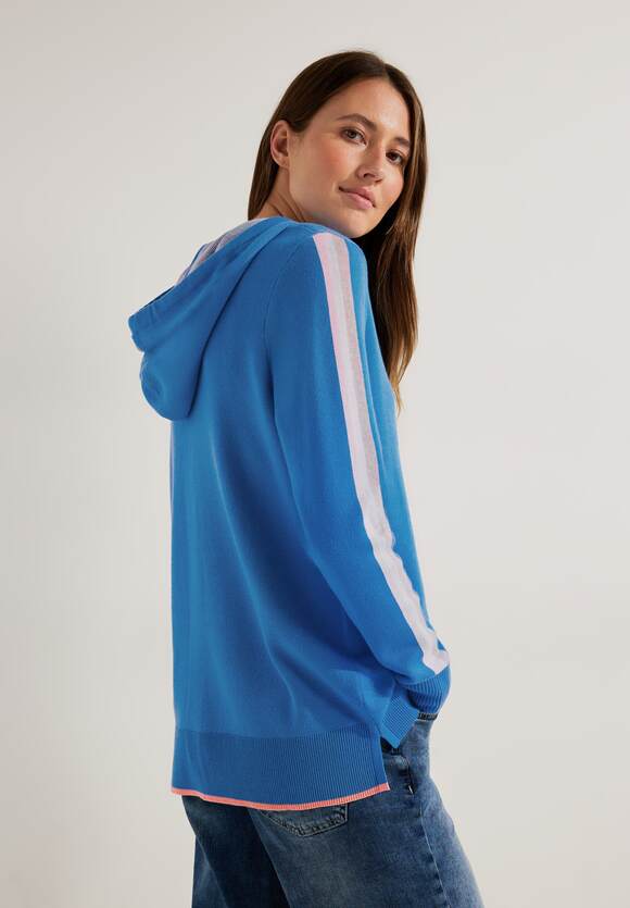 CECIL College Jacquard Pullover Damen - Dynamic Blue | CECIL Online-Shop