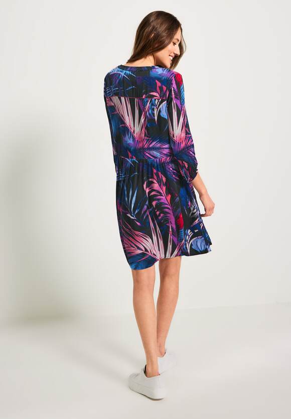 CECIL Kleid mit Blätterprint Damen - Carbon Grey | CECIL Online-Shop