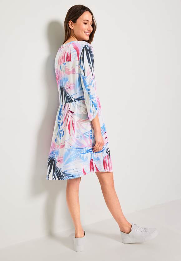 CECIL Kleid mit Blätterprint Damen - Vanilla White | CECIL Online-Shop | Druckkleider