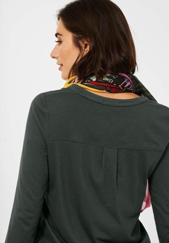Damen Online-Shop Deep - CECIL im Shirt Pine Tunika | Green CECIL Style