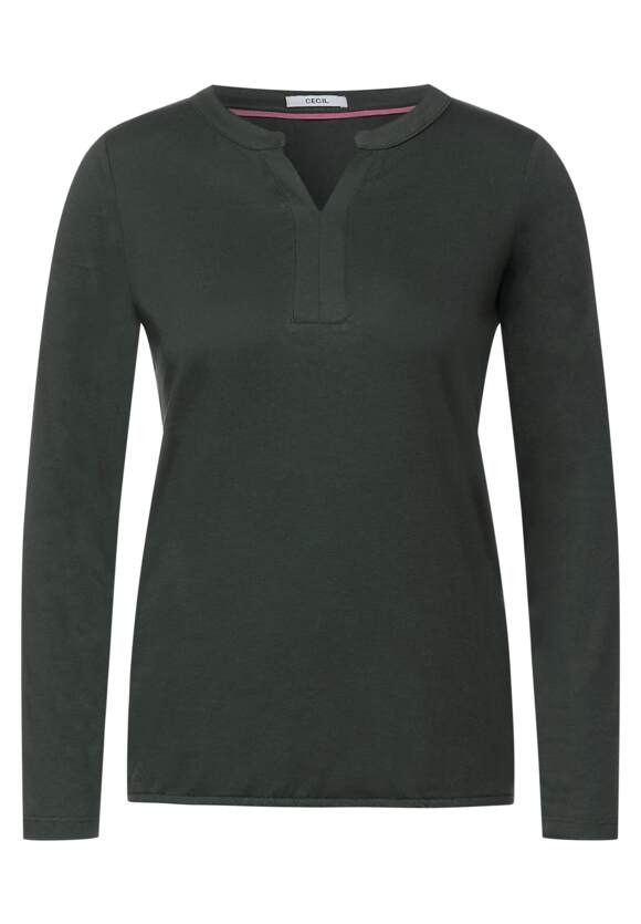 Deep CECIL Style Online-Shop - | Green Shirt im Tunika Pine CECIL Damen