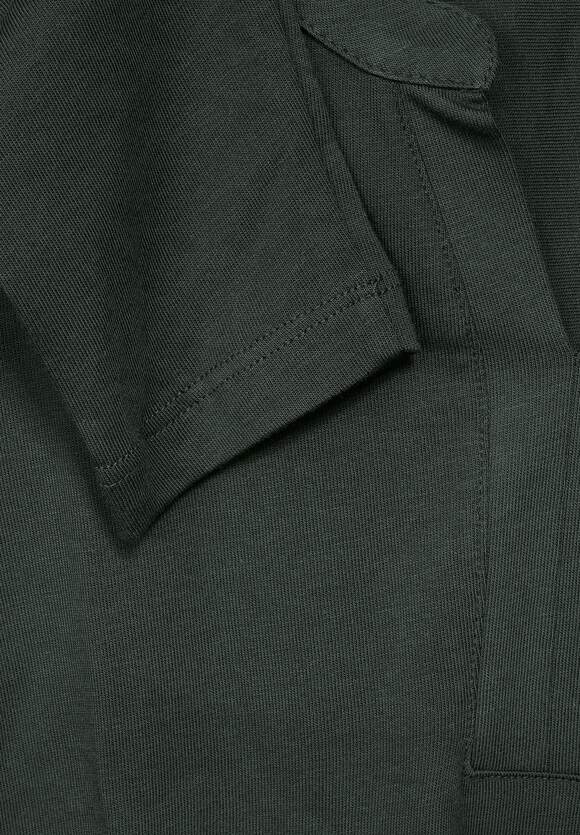 CECIL Shirt im Tunika Style Damen - Deep Pine Green | CECIL Online-Shop