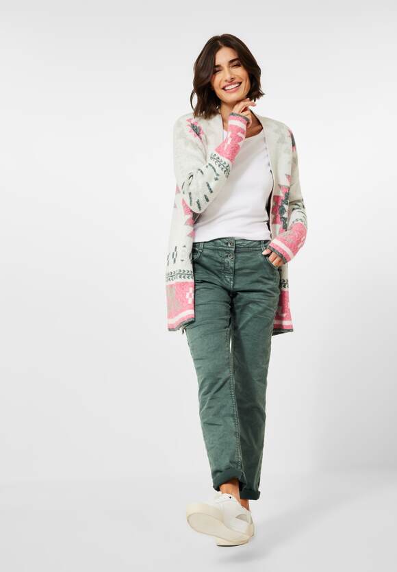Online-Shop Scarlett Style - | Fit Damen Loose CECIL CECIL - Hose Green Ponderosa Pine