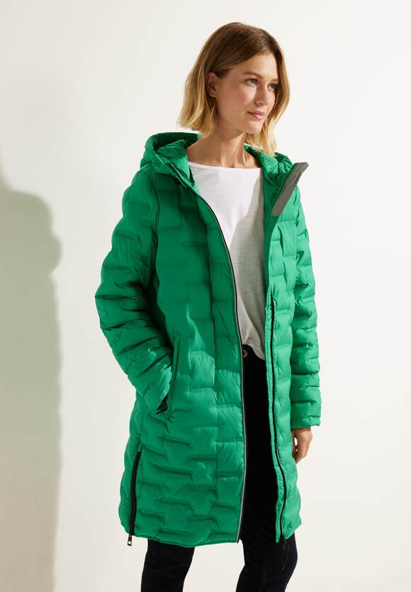 | Online-Shop CECIL Damen Evergreen - CECIL Kapuze mit Wintermantel