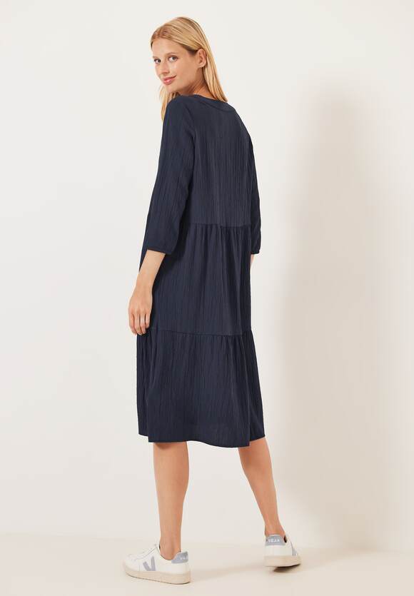 CECIL Kleid mit Struktur Damen - Deep Blue | CECIL Online-Shop