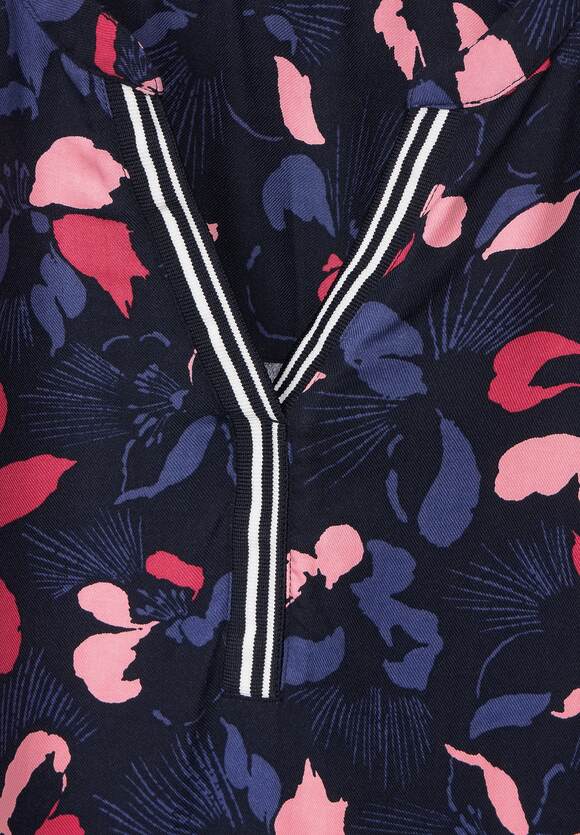 Blue Online-Shop Damen - Kleid Blumenprint mit Deep CECIL CECIL |