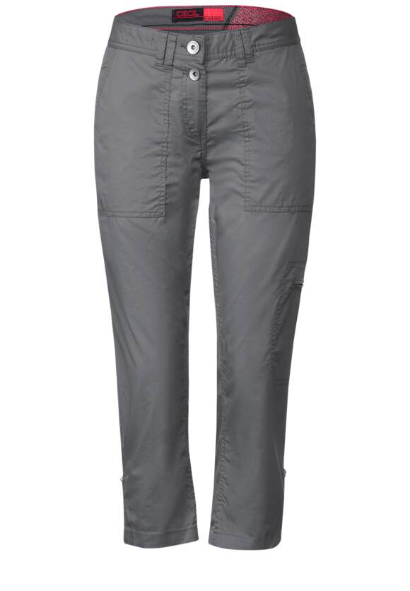 CECIL Casual Fit Papertouch Hose Damen - Style New York - Graphite Light  Grey | CECIL Online-Shop
