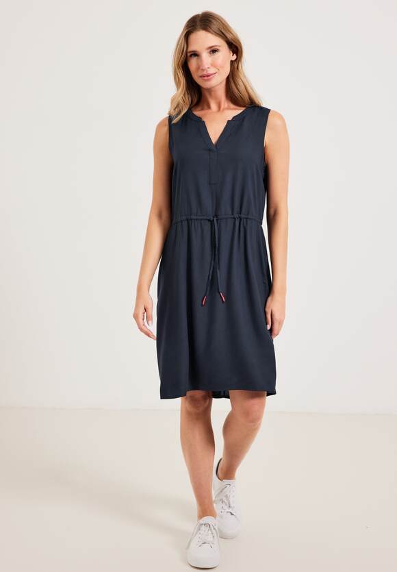 CECIL Kleid mit Bindegürtel Damen - Deep Blue | CECIL Online-Shop