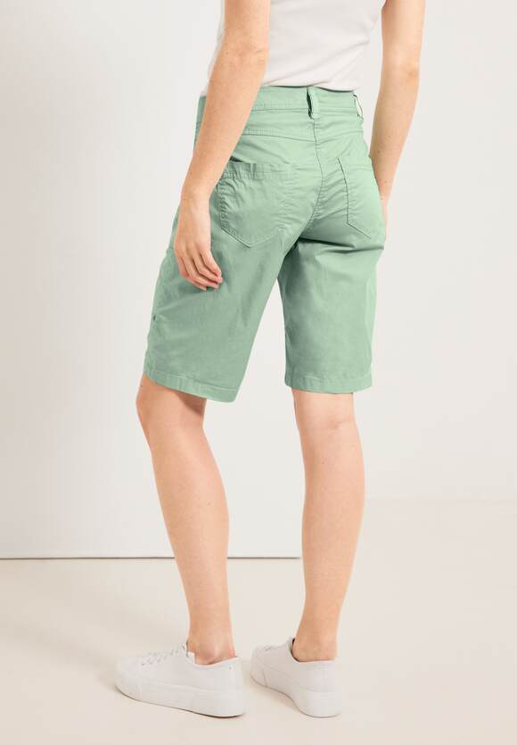 Loose | Online-Shop CECIL Fresh Style York Salvia Fit - Green New - CECIL Shorts Damen