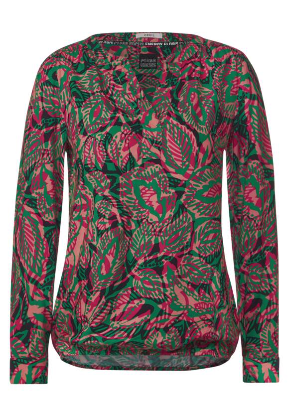 - CECIL Cosy Online-Shop Bluse mit Damen Coral | Multicolorprint CECIL