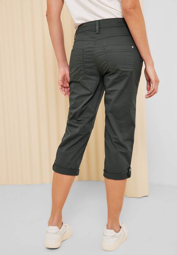 York - New Online-Shop - CECIL | Papertouch Fit Style Damen Hose Casual Khaki CECIL Easy