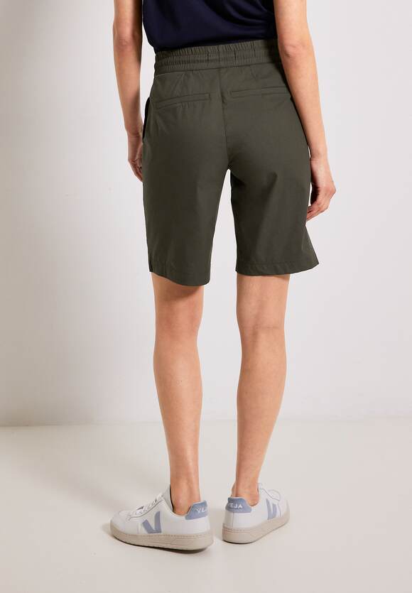CECIL Casual Fit Shorts - - Tracey Damen | CECIL Online-Shop Khaki Sporty Style