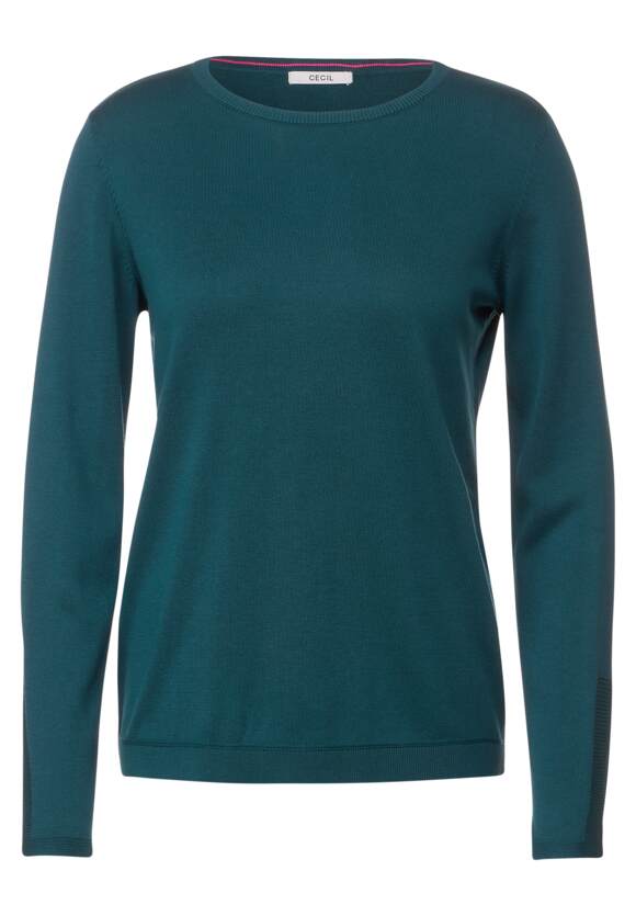 CECIL Basic Pullover Damen - Deep Lake Green | CECIL Online-Shop