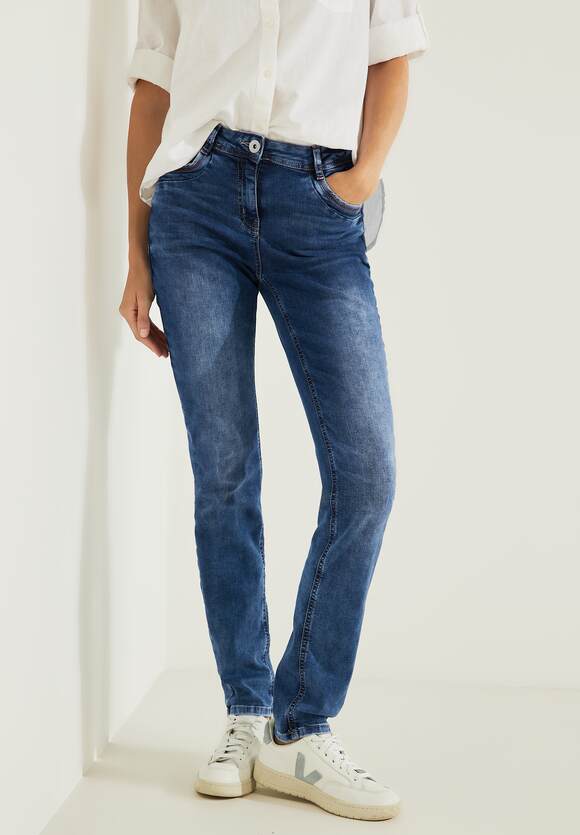 Jeans mit schmaler Passform – CECIL Online-Shop