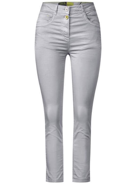 CECIL Slim Fit Hose Damen - Style Toronto - Cool Silver | CECIL Online-Shop | Stoffhosen