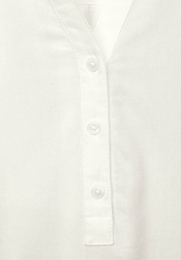 CECIL Viskose Bluse in Unifarbe Damen - Vanilla White | CECIL Online-Shop | Blusen
