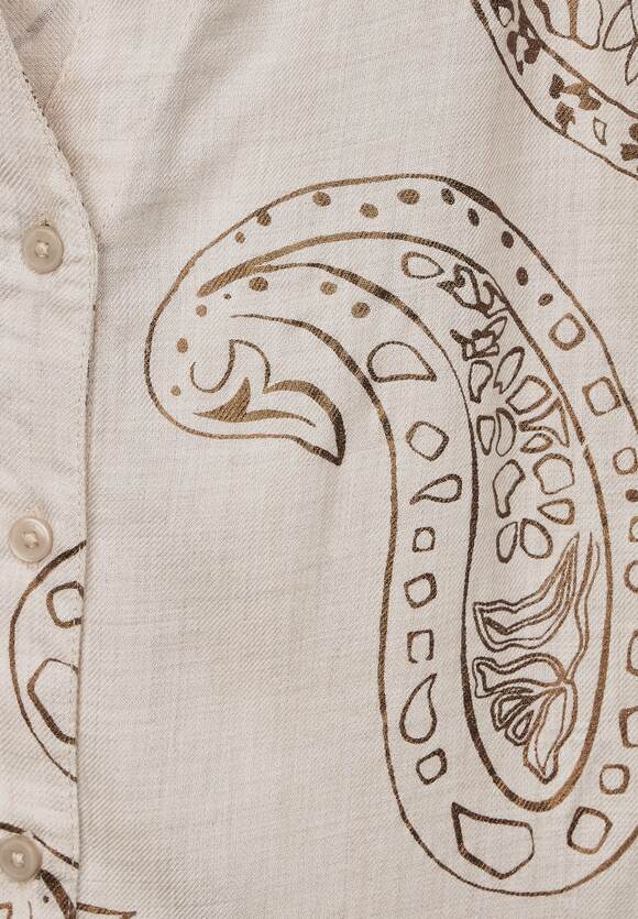 CECIL Bluse mit Paisley Print Damen - Golden Sand Melange | CECIL  Online-Shop