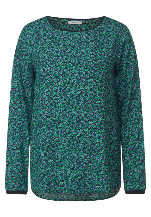 Easy - CECIL Green Minimal Print Bluse | Damen CECIL Online-Shop