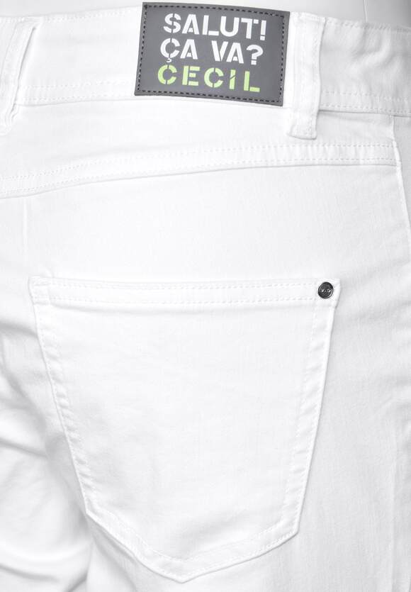 CECIL Casual Fit York Online-Shop - - CECIL White Style Hose Damen New 