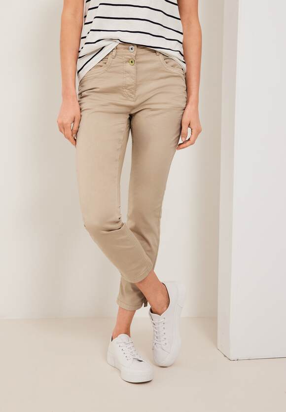 CECIL Slim Fit Hose Damen - Style Toronto - Authentic Beige | CECIL  Online-Shop