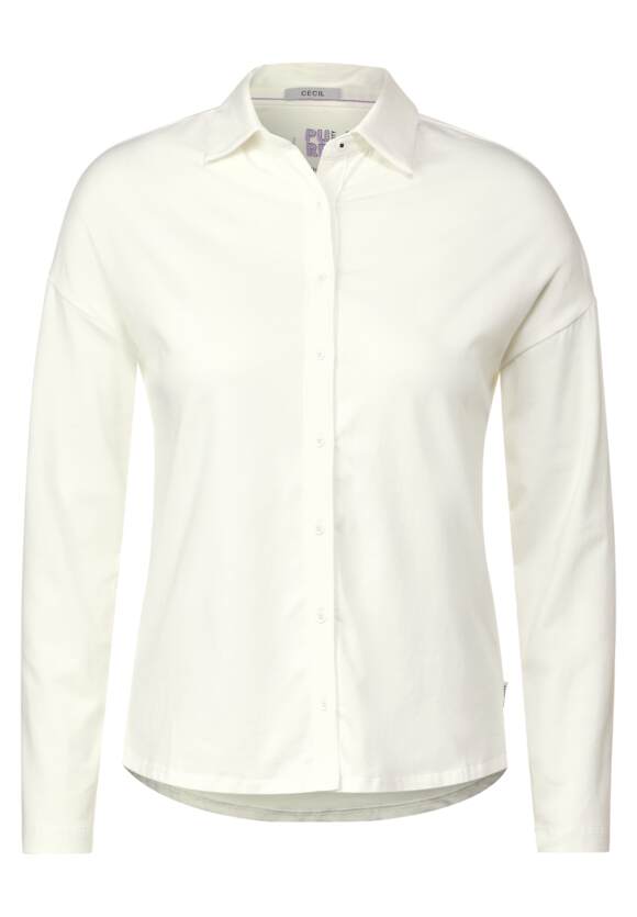 | Blusenshirt - White Damen CECIL Vanilla Online-Shop CECIL Uni