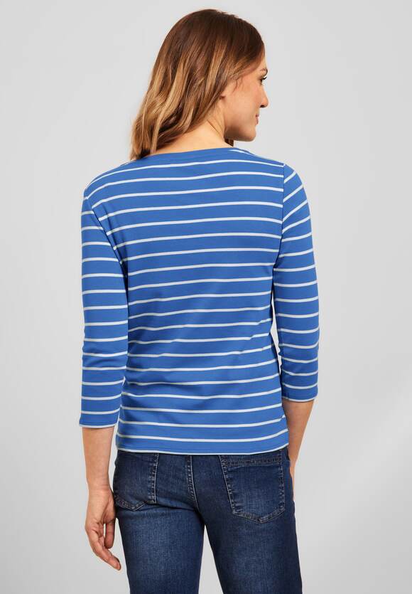 CECIL Shirt mit Streifenmuster Damen Blue - Online-Shop CECIL | Campanula