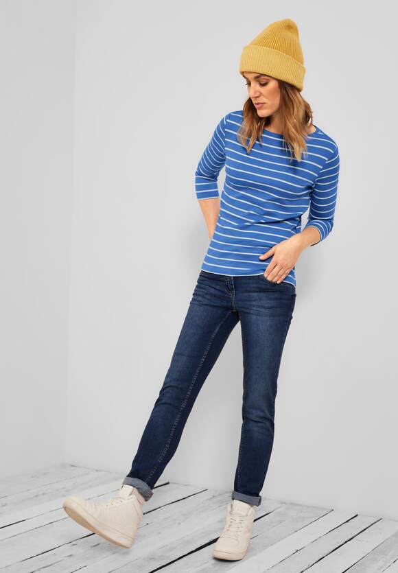 CECIL mit - Damen Online-Shop Blue CECIL | Campanula Shirt Streifenmuster