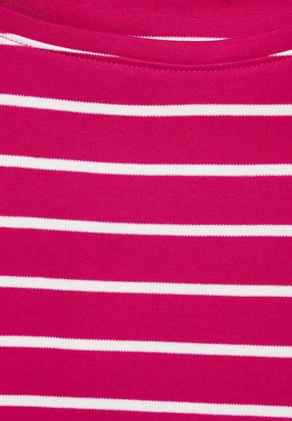 CECIL Shirt mit Streifenmuster - Pink Online-Shop | CECIL Damen Radiant