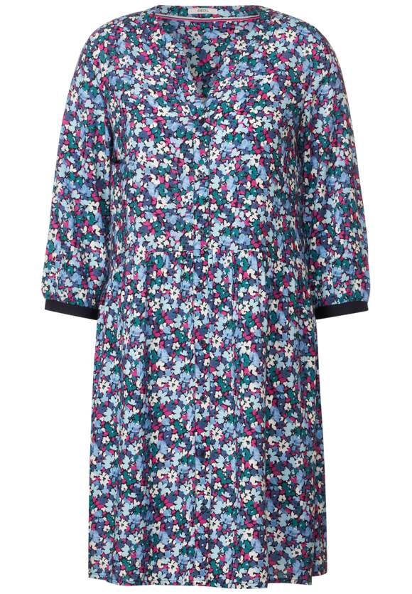 CECIL Kleid mit Blumenprint Damen - Night Sky Blue | CECIL Online-Shop | Sommerkleider